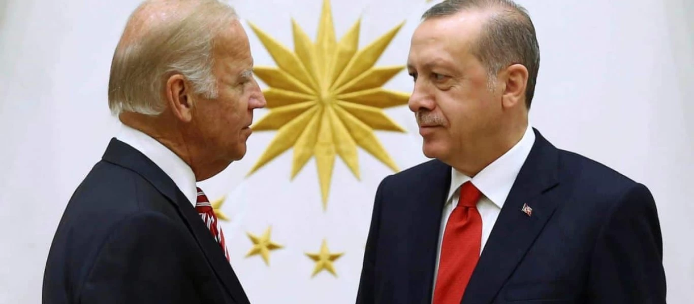  Έχει… απορίες ο Ερντογάν: «Θα ρωτήσω τον Μπάιντεν γιατί το κλίμα είναι έκρυθμο στις διμερείς μας σχέσεις»